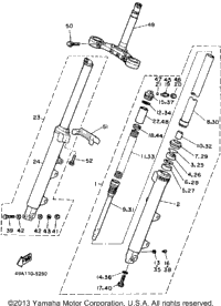 Front Fork Fj600n Nc