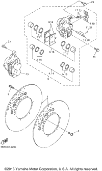 Front Brake Caliper