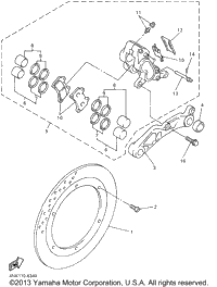 Rear Brake Caliper