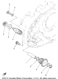 Tachometer Gear