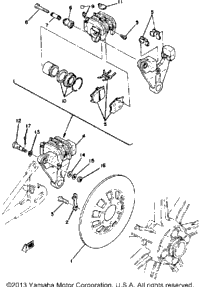 Rear Disc Brake-Caliper
