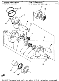 Crank - Piston Gt80g