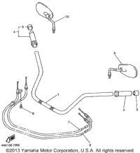Steering Handle Cable