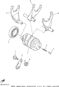 Shift Cam Fork