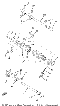 Shift Cam Fork