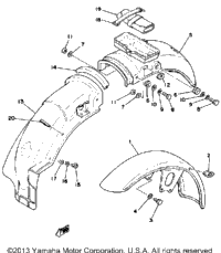 Front Fender - Rear Fender