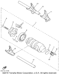Shift Cam Fork