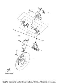 Front Brake Caliper