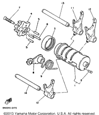 Shift Cam Fork