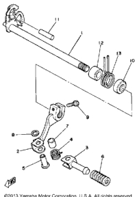 Shift Shaft-Pedal