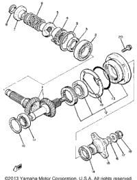 Middle Drive Gear