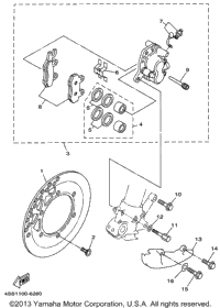Front Brake Caliper