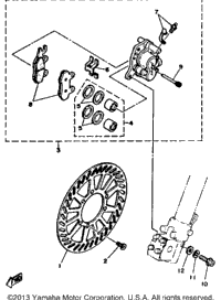 Front Brake Caliper