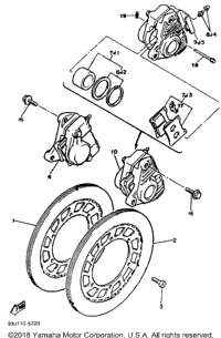 Front Brake Caliper