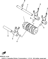 Shift Cam - Shift Fork