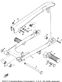 Rear Arm - Chain Case