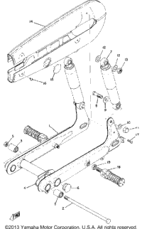 Rear Arm Rear Cushion Chain Case