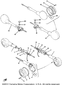 Flasher Lamp (Xs750-2D)
