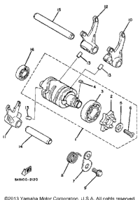 Shift Cam-Fork