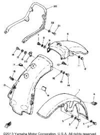 Front Fender Rear Fender