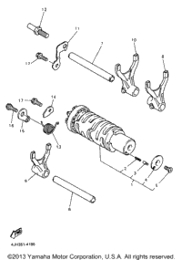 Shift Cam Fork