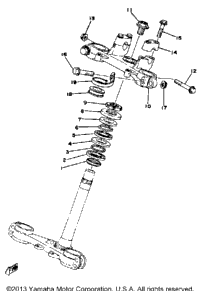Steering Yz100 E - F