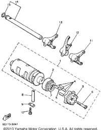 Shift Cam Fork