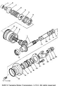 Middle Drive Gear