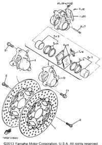 Front Brake Caliper