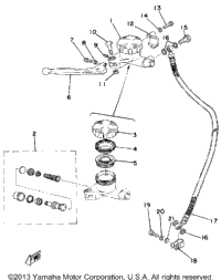 Master Cylinder - Brake Hose