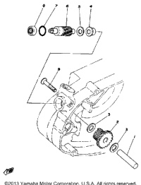 Tachometer Gear