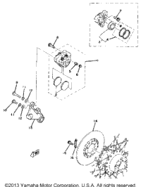Rear Brake Caliper