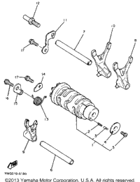 Shift Cam Fork
