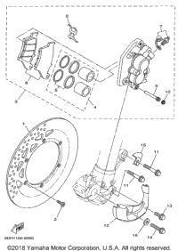 Front Brake Caliper