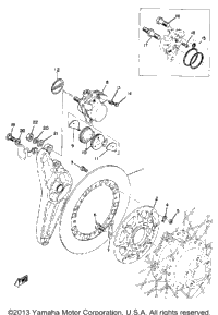 Rear Disc Brake-Caliper