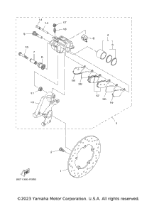 Rear Brake Caliper