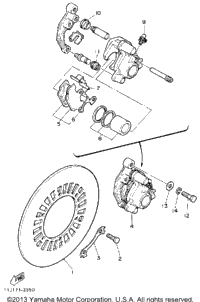 Front Brake Caliper