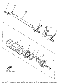 Shift Cam Fork