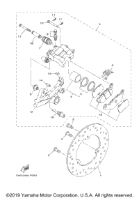 Rear Brake Caliper