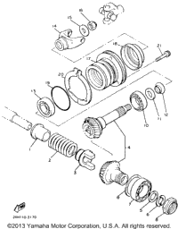 Middle Drive Gear