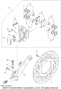 Rear Brake Caliper