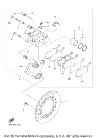 Rear Brake Caliper
