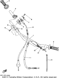 Steering Handle - Cable