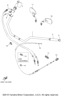 Steering Handle Cable