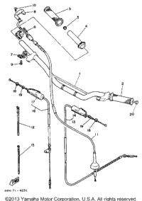 Handlebar - Cable