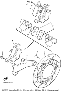 Rear Brake Caliper