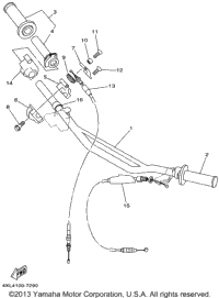 Steering Handle Cable