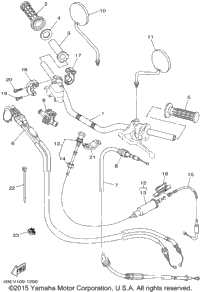 Steering Handle Cable