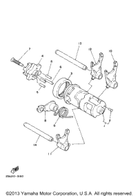 Shift Cam Fork