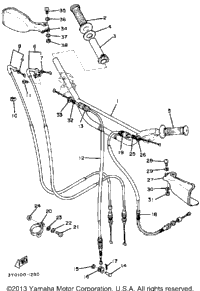Steering Handle - Cable